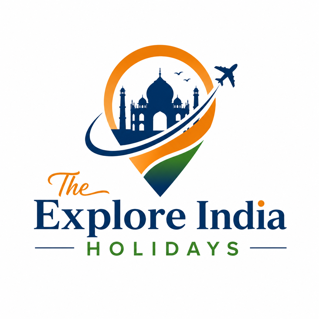 The Explore India Holidays Logo