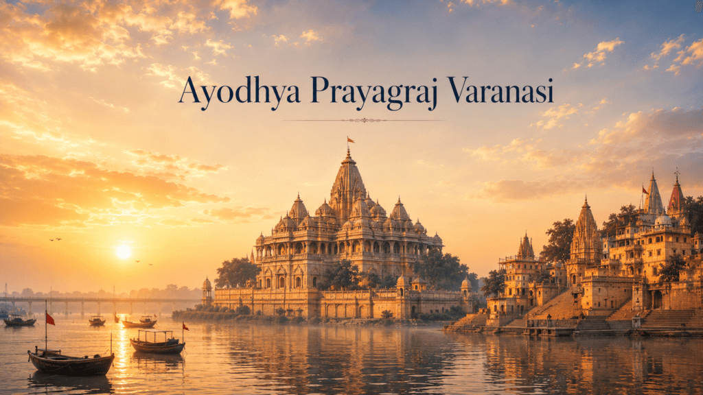 Ayodhya, Prayagraj Varanasi