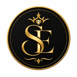 Royal Black Gold digital business card theme preview