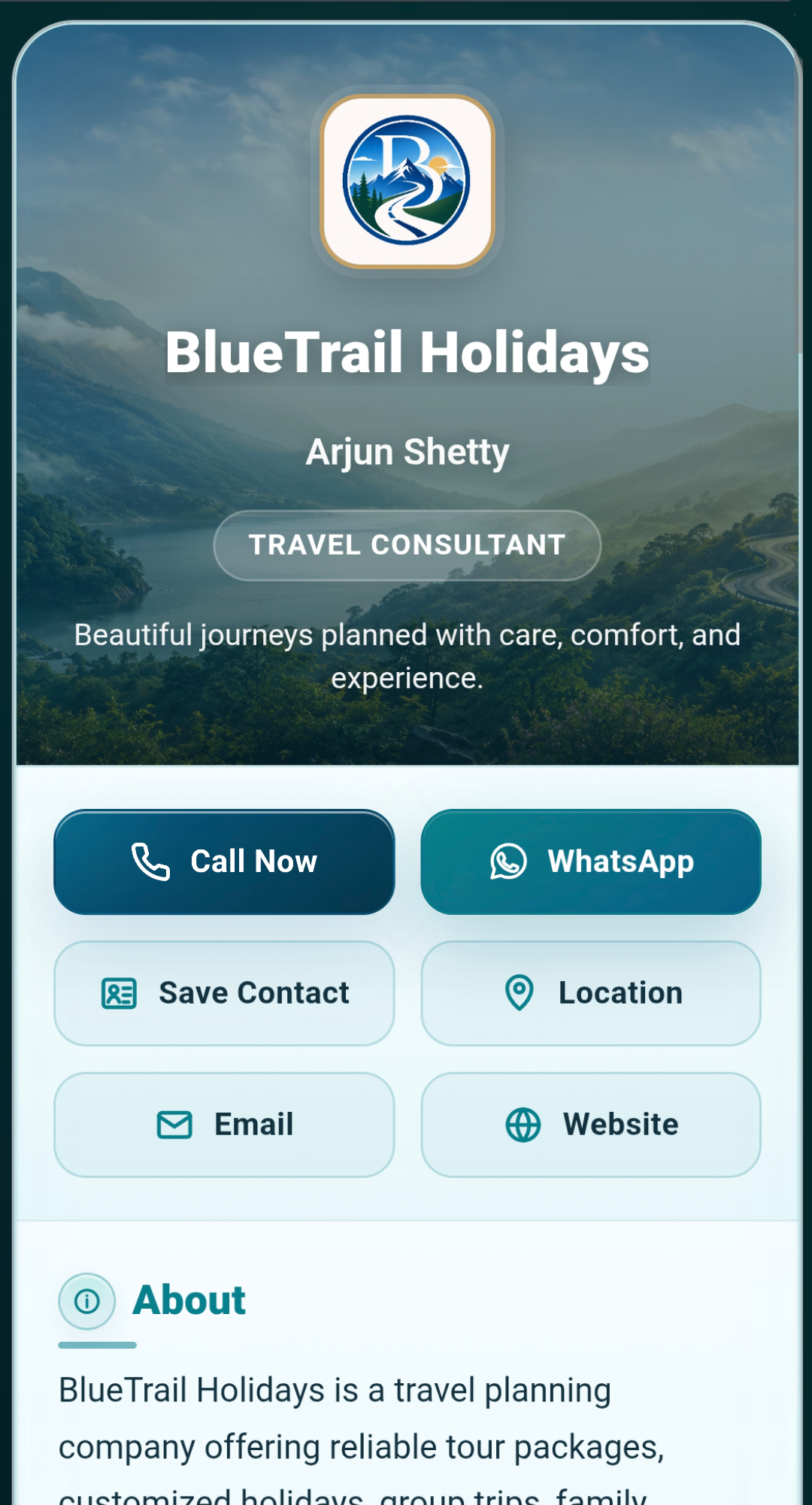 Travel Scenic theme preview