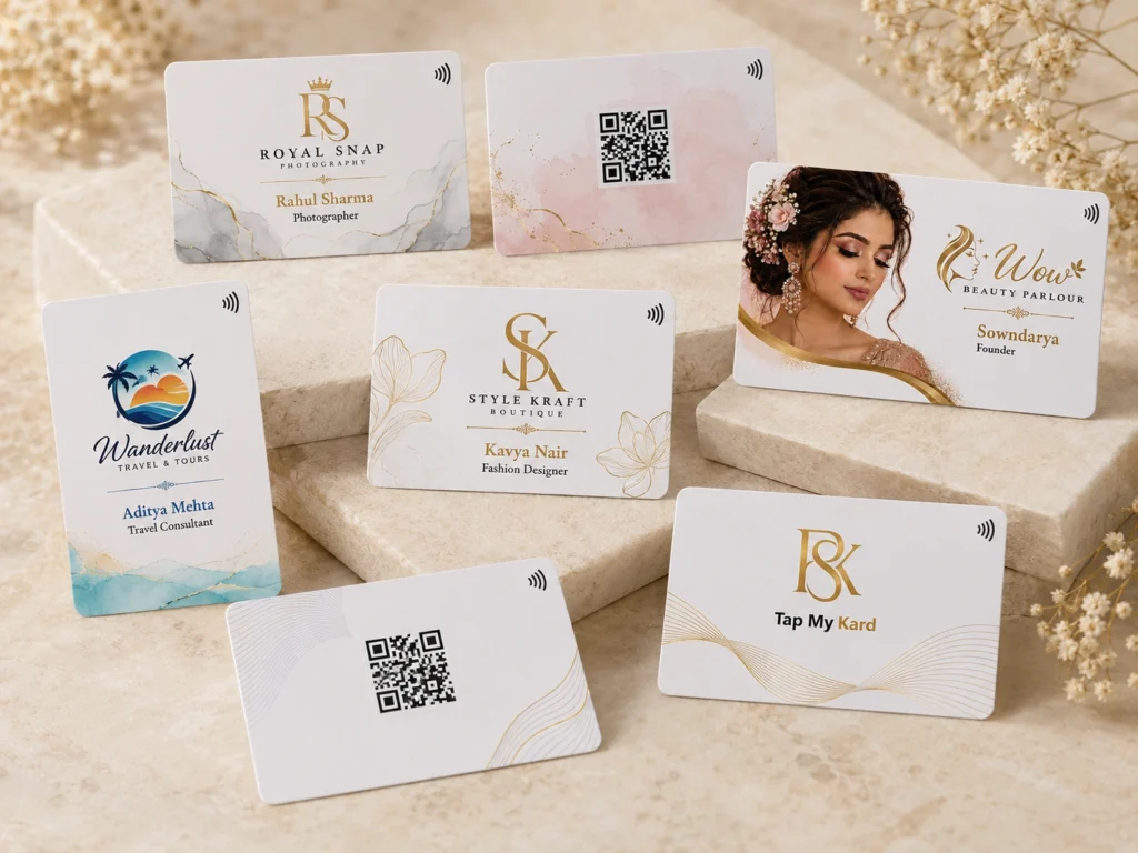 White PVC NFC Card — CMYK Print