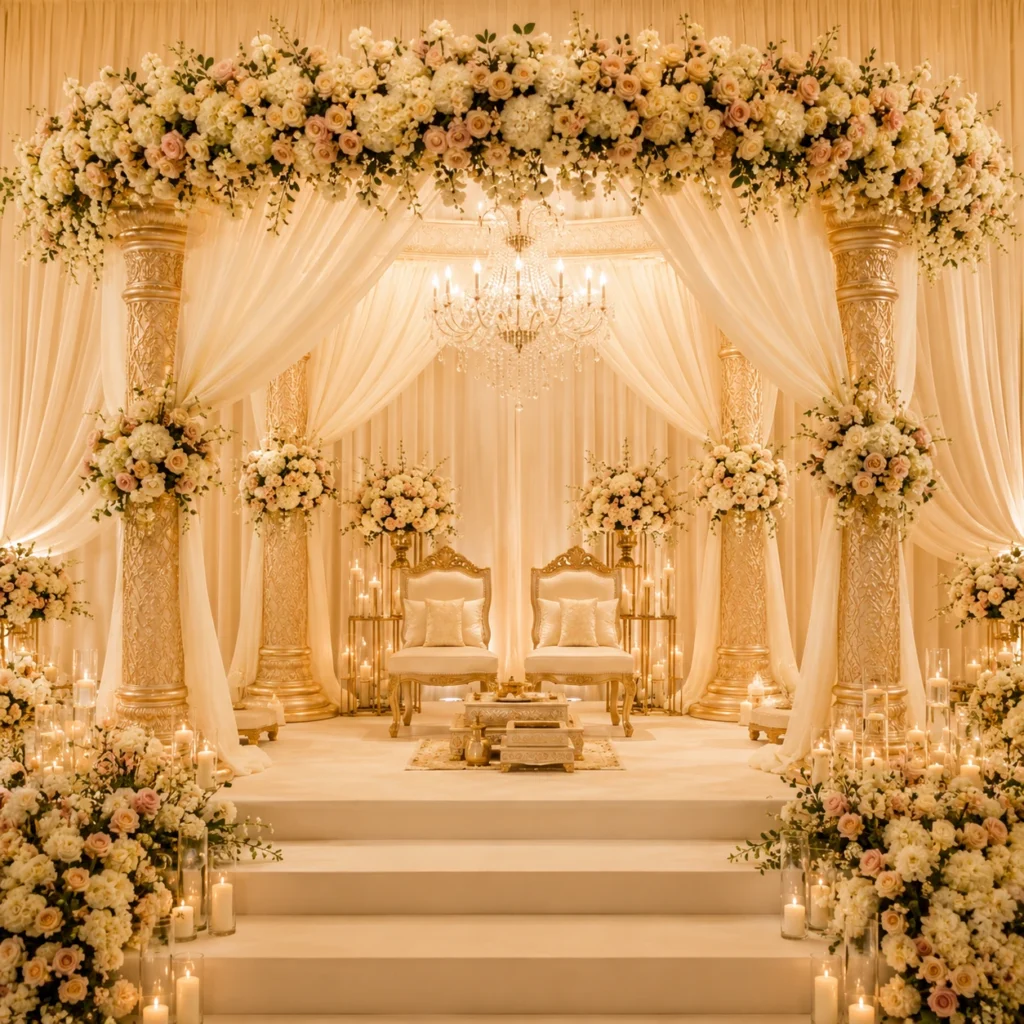 Floral Entrance Decor